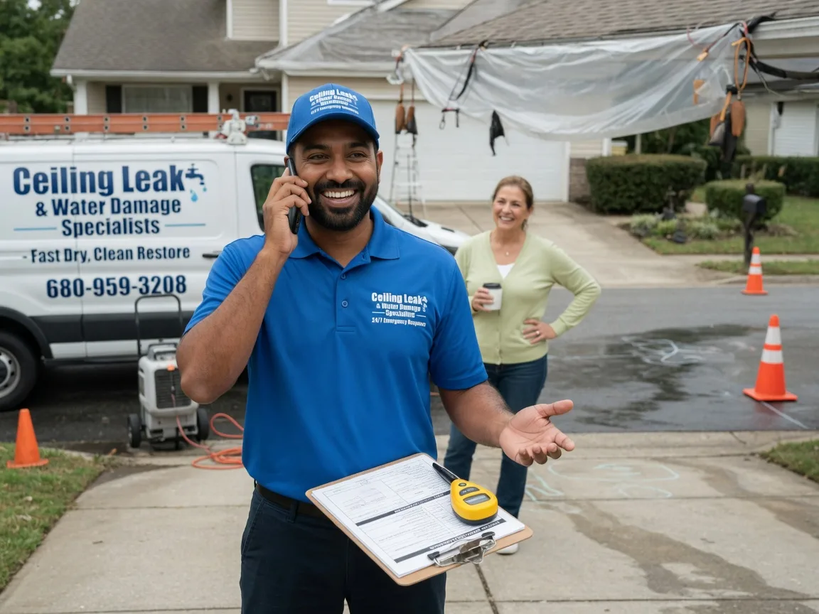 Ceiling Leak Cleanup Stockett, MT FAQs